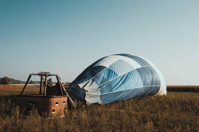 Hot Air Balloon field